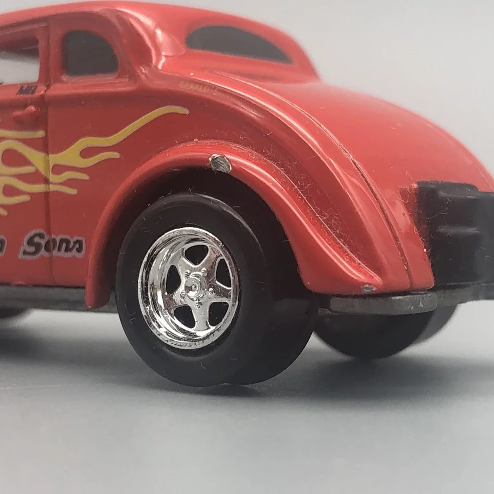 Johnny Lightning 1933 '33 Willys Gasser Car Bryson & Sons Red Diecast 1/64 Scale